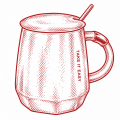 Кружка керамическая