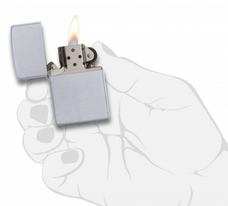Зажигалка Satin Chrome Zippo 205