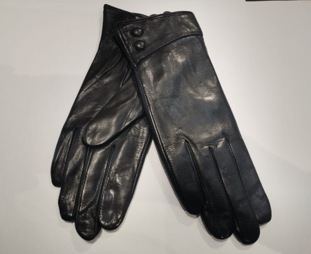 Перчатки женские из натуральной цельной кожи size 8.5