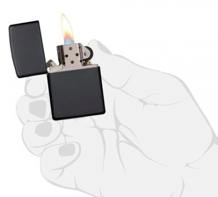 Зажигалка Black Matte Zippo 218
