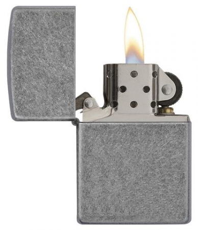Зажигалка Antique Silver Plate Zippo 121FB