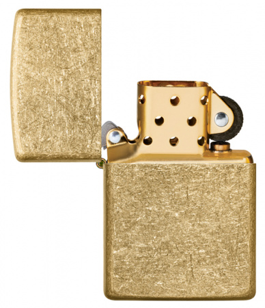 Зажигалка Classic Tumbled Brass Zippo 49477