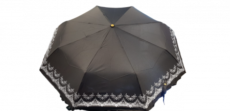 Зонт женский складной Три Слона L3818 black