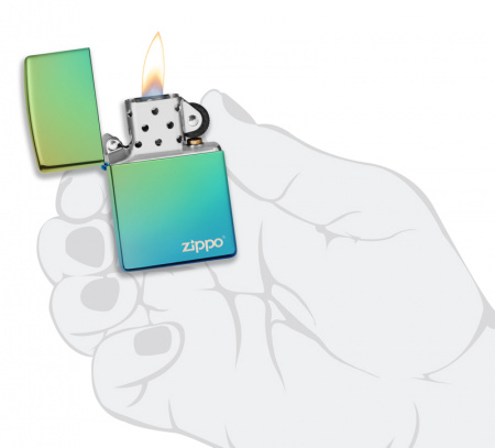 Зажигалка High Polish Teal Zippo 49191ZL