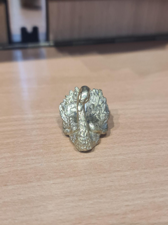 Лебедь из латуни 658745
