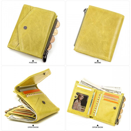 Унисекс кошелёк C2193Yellow