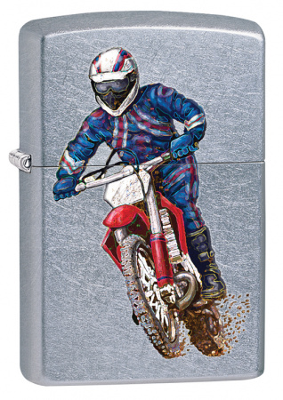Зажигалка ZIPPO Dirt bike 2 Zippo 207 DIRT BIKE 2